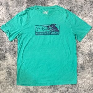 Under Armour Shirt Large Mens Green